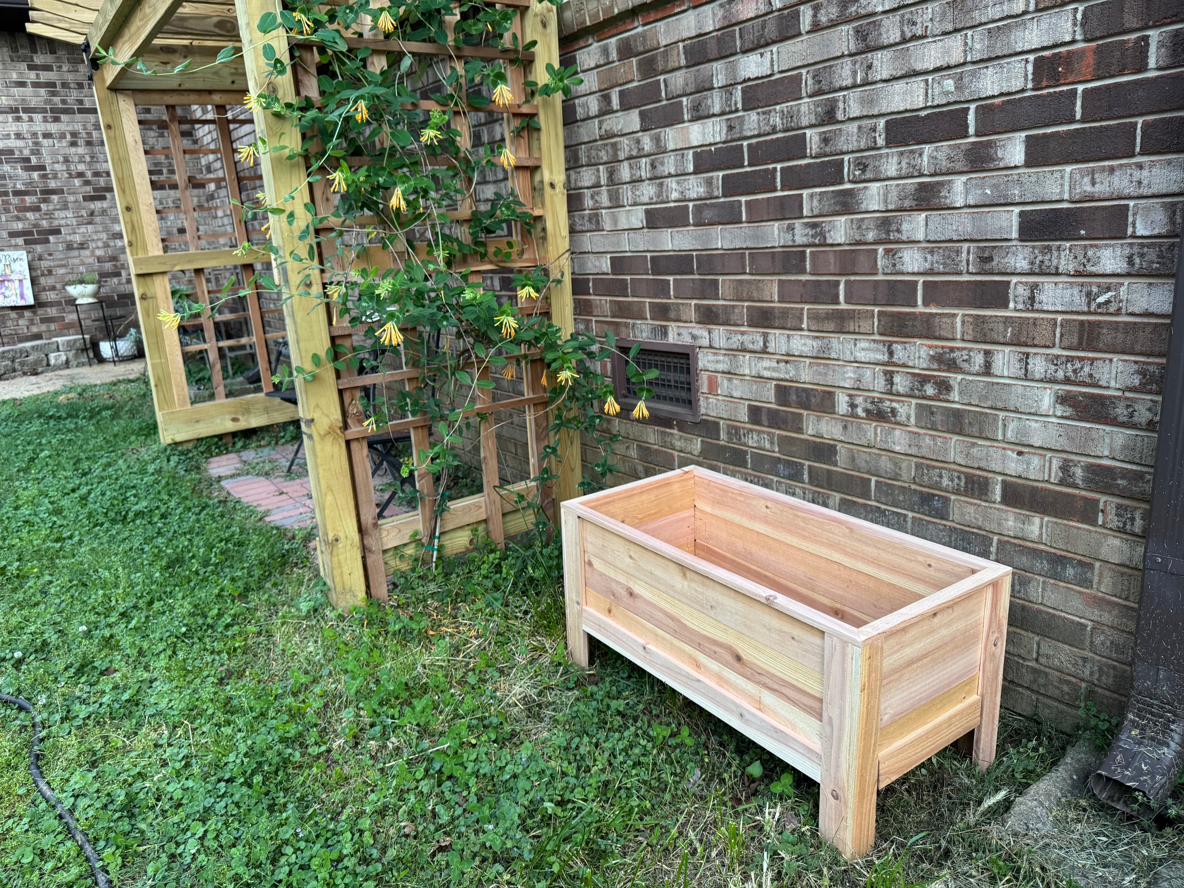 Handmade Cedar Planter Box